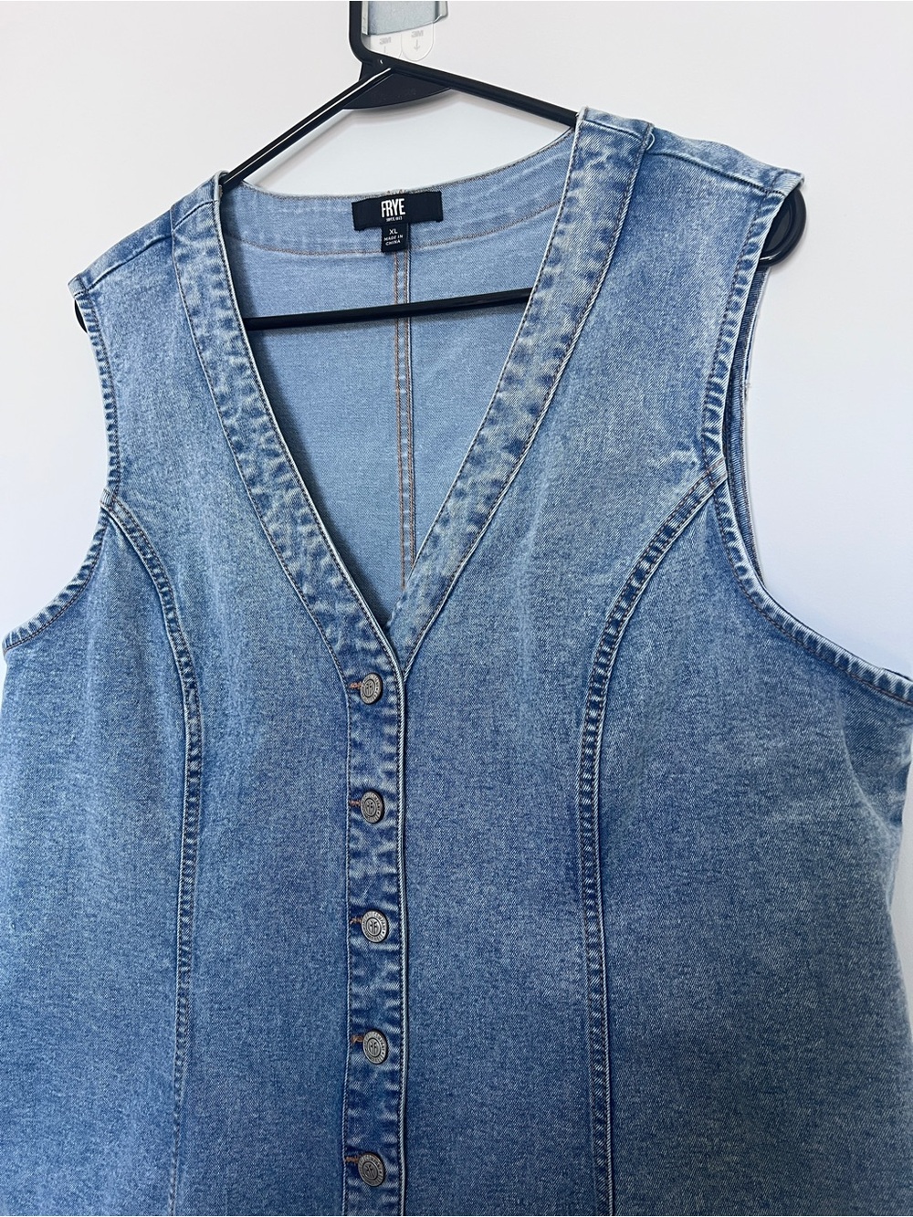 Frye Denim Dress - Size XL - Picture 4 of 8